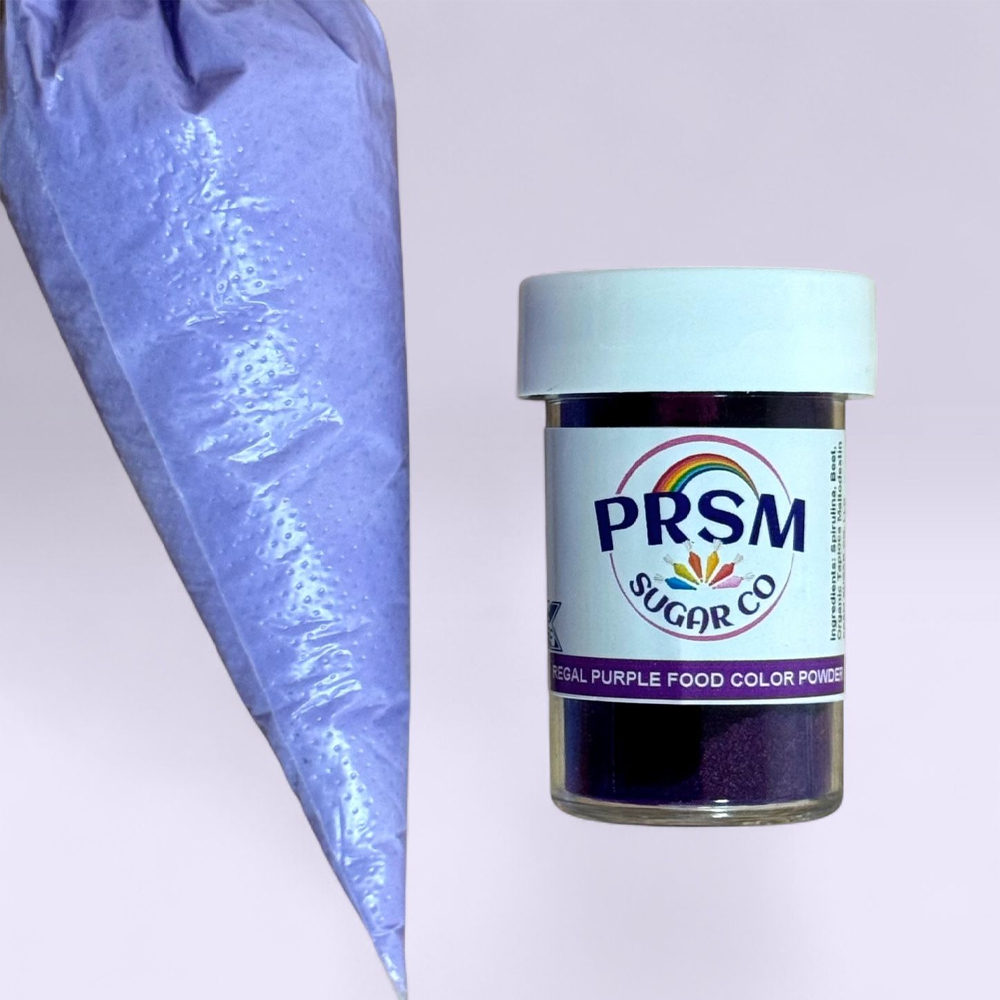 Prsm Regal Purple Gel Paste Natural Food Color Powder, 7 Gr. - Image 1